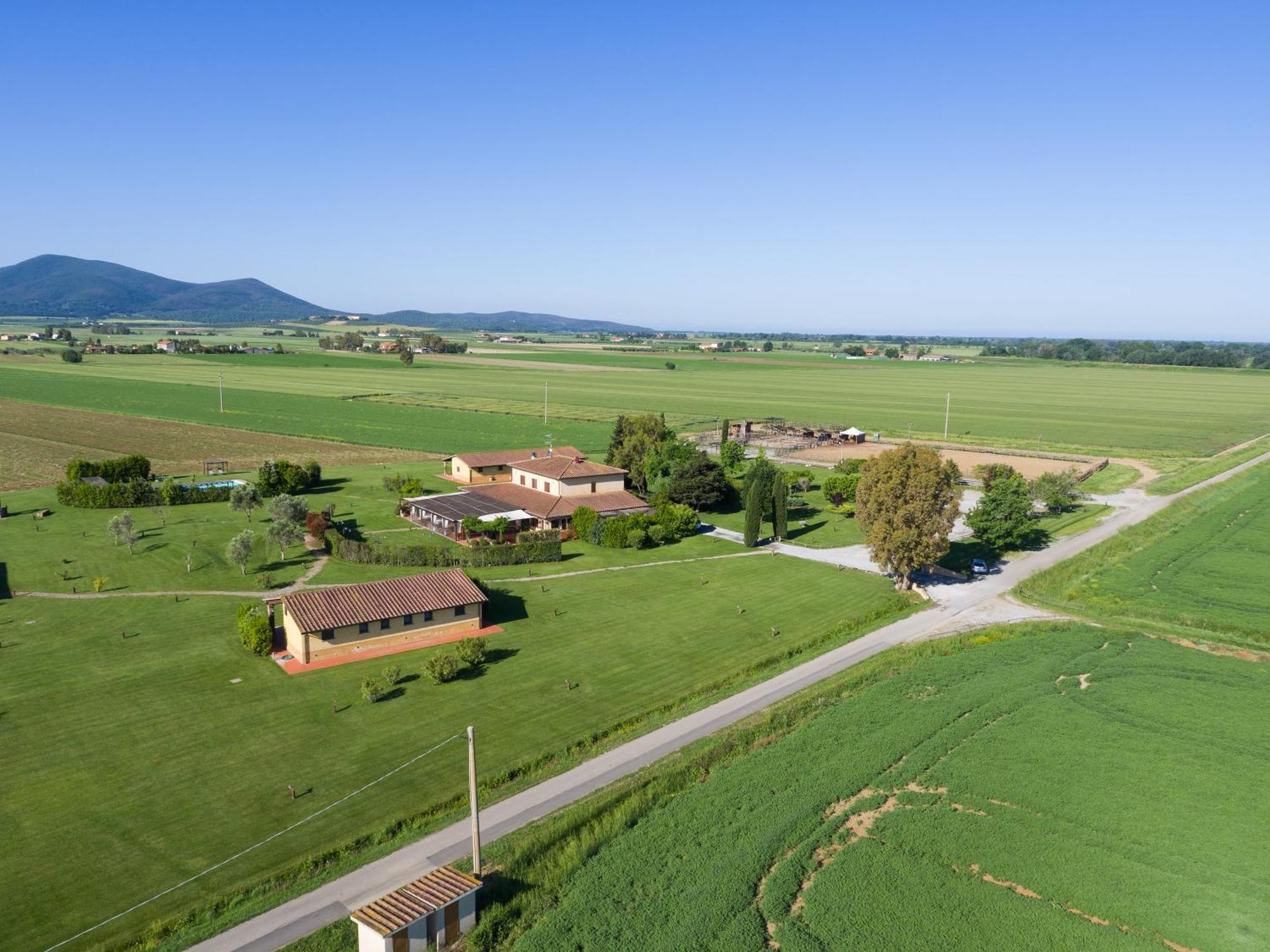 Vila La Giuncola Rispescia Exteriér fotografie